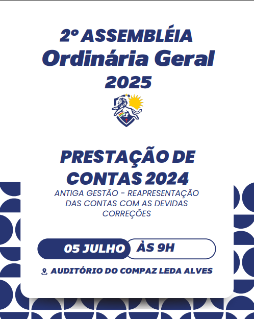 2º ASSEMBLÉIA GERAL - ORDINÁRIA GERAL 2025 